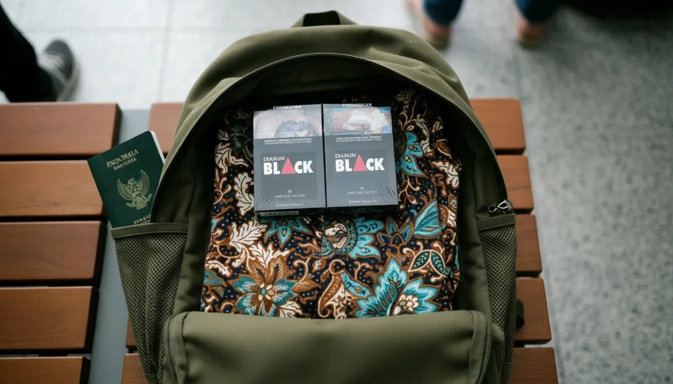 Actually what is inside Indonesian traveller bagpack